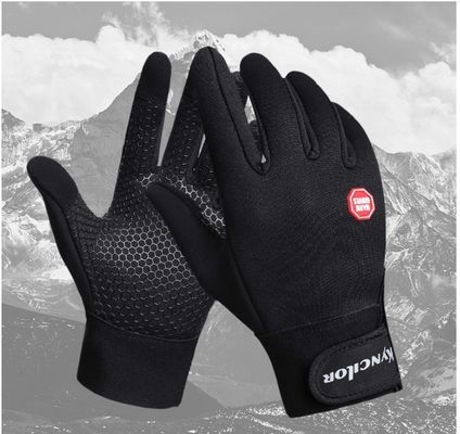 Luvas de ciclismo pretas para homens e mulheres Luvas de desporto ao ar livre
