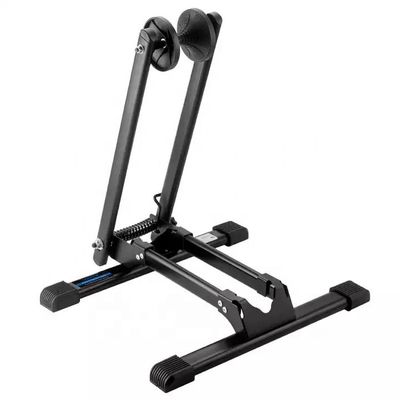 TOOPRE MTB Rack de estacionamento dobrável Acessórios de bicicletas portáteis para bicicletas de estrada e de montanha