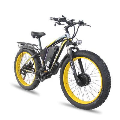 KETELES K800 Electric Fat Bike 1000W 17.5AH Bateria 26x4.0 polegadas Dual Motor Dual Wheel Drive