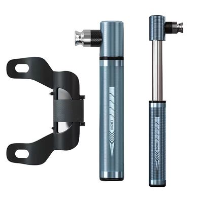14.5*7.2*4.1cm Mini Universal Alumínio Alloy Bike Pump com AV FV e Schrader Valve