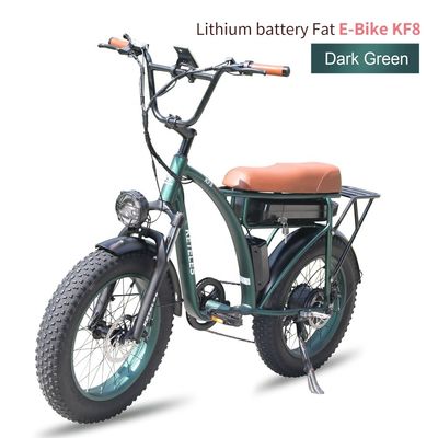 Bicicleta elétrica de pneus gordos de 20 polegadas com capacidade de bateria de 23AH e engrenagem de 7 velocidades na UE