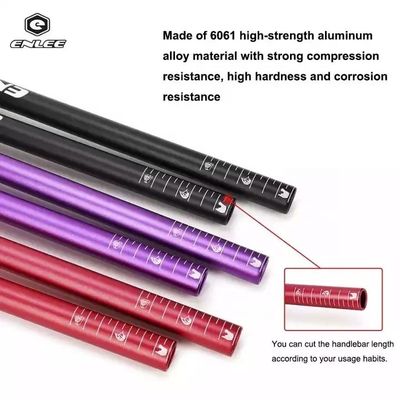 330g/353g Alumínio Ligação de Bicicleta Manobrista 31.8*720/780mm para os entusiastas de mountain bike