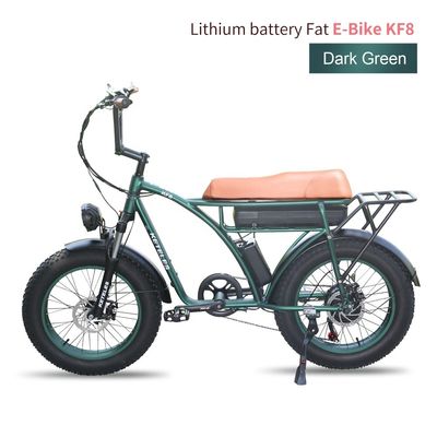 Bicicleta elétrica de pneus gordos de 20 polegadas com capacidade de bateria de 23AH e engrenagem de 7 velocidades na UE