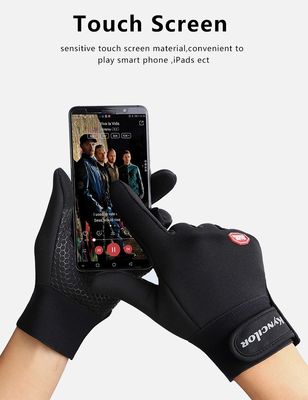 Luvas de ciclismo pretas para homens e mulheres Luvas de desporto ao ar livre