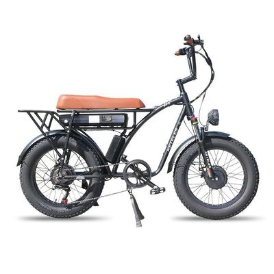 23AH Bateria Capacidade 1000W 2000W Motor 20 polegadas Fat Bike Bike Elétrico suporte personalizado
