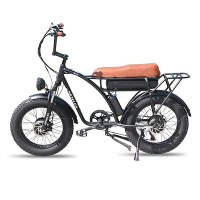 23AH Bateria Capacidade 1000W 2000W Motor 20 polegadas Fat Bike Bike Elétrico suporte personalizado