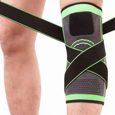 Brace flexível elástico para joelhos para homens mulheres proteção completa e ajuste confortável