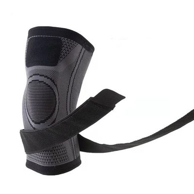 Brace flexível elástico para joelhos para homens mulheres proteção completa e ajuste confortável