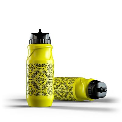 Bottle de bicicleta de silicone multicolor de qualidade alimentar 215*80*80 mm Capacidade 650ml Exercício ao ar livre
