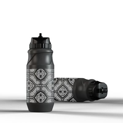 Bottle de bicicleta de silicone multicolor de qualidade alimentar 215*80*80 mm Capacidade 650ml Exercício ao ar livre