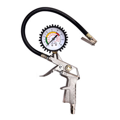 Alumínio Pneus Automóveis Pistola de inflação de ar Medidor de pressão digital de pneus 200 PSI Pressão máxima