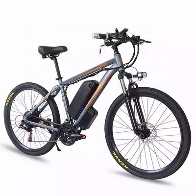 48V 18Ah Bateria de Lítio 1000W Motor 29 "Electric Mountain Bike com 26 * 1,95 Largura do Pneus