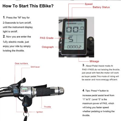Quadro de liga de alumínio 48V 13AH Bateria de lítio Pneus gordos Bicicleta elétrica com motor de 1000W