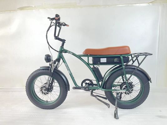 Bicicleta elétrica de motor duplo de 2000W com posição do motor do centro traseiro e tempo de carregamento de 3 horas