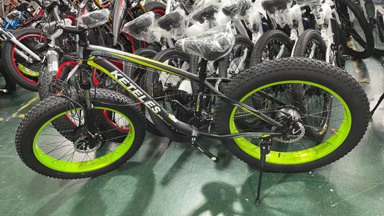 EU Warehouse Disc Brake 72V 2000W Motor traseiro duplo 23AH Bateria de lítio 26&quot;x4.0&quot; Fat Tire Bike elétrico