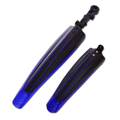 53.2 cm Blue Mountain Bike Mudguards Rapid Release Frente e traseira Bicycle Mudguards