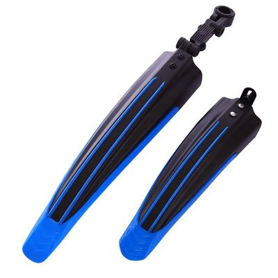 53.2 cm Blue Mountain Bike Mudguards Rapid Release Frente e traseira Bicycle Mudguards