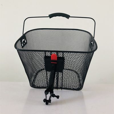 Cesto de armazenamento conveniente para MTB Bicicleta Universal Cesto de Ferro Bicicleta Frente 0,95 kg
