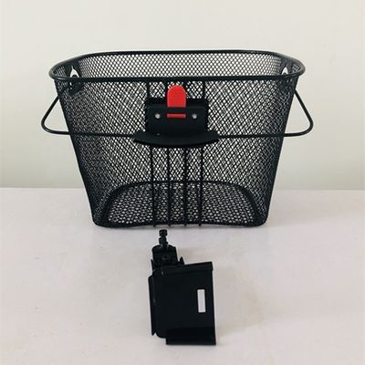 Cesto de armazenamento conveniente para MTB Bicicleta Universal Cesto de Ferro Bicicleta Frente 0,95 kg
