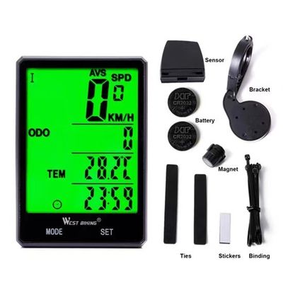 2.8 polegadas ABS Bike Computador para Sensor de Exercício Leve Speedometer sem fio por Inbike