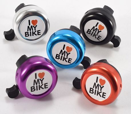 Método de fixação parafuso fixação Mountain Bike Bell Cute Bike Horn Metal Bicycle Bell