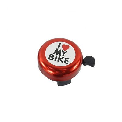 Método de fixação parafuso fixação Mountain Bike Bell Cute Bike Horn Metal Bicycle Bell