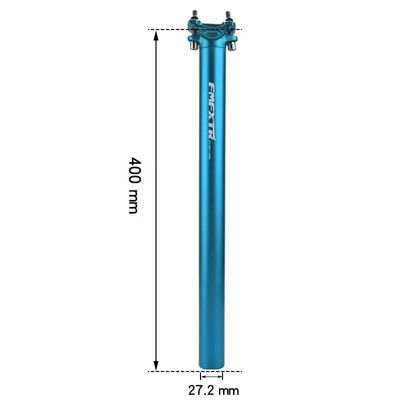 27.2/30.9/31.6*400mm Tubo recto de alumínio com duas unhas para tubo de assento de bicicleta de montanha