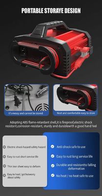 -Chic Design Foxsur 12V 24V 25A Carregador de Bateria Inteligente para Carros