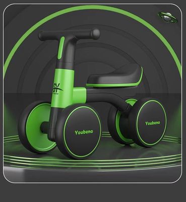 Velocidade máxima >3,6 km/h Bicicleta de balanço ajustável em altura para crianças com manômetro dobrável ao ar livre