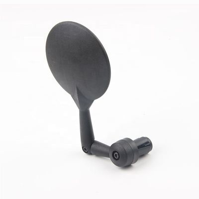 50g Refletor de segurança de rotação de 360 graus Espelho convexo para bicicletas de montanha e de estrada Espelho de plástico durável