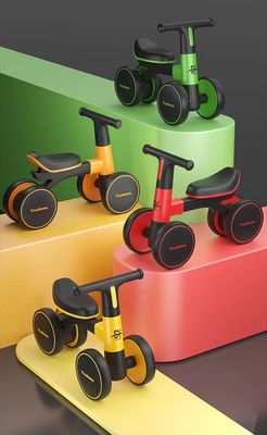 Velocidade máxima >3,6 km/h Bicicleta de balanço ajustável em altura para crianças com manômetro dobrável ao ar livre