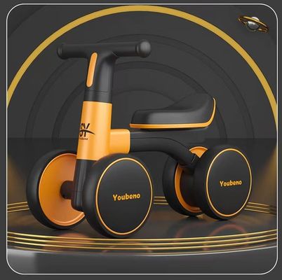 Velocidade máxima >3,6 km/h Bicicleta de balanço ajustável em altura para crianças com manômetro dobrável ao ar livre