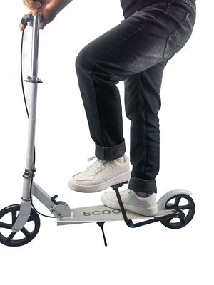 2022 Rodas de borracha dobráveis Scooter de acrobacia para adultos Scooter portátil de chute de duas rodas