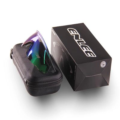 Imprimir Logotipo do Cliente Unisexo Personalizável Riml Óculos de bicicleta Óculos de mudança de cor