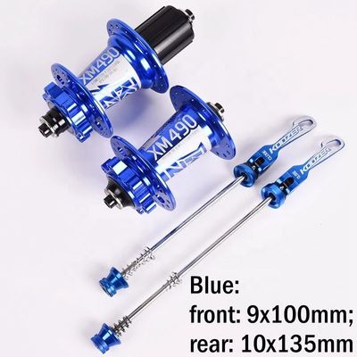 2021 Koozer XM490PRO 4 Rolamento MTB Mountain Bike Hub traseiro 12x142mm através de 32 buracos Bicicleta de freio de disco