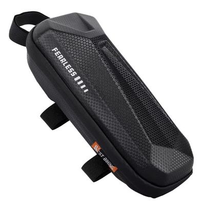WEST BIKING 1-1.5L Saco de bicicleta EVA impermeável Concha dura e 145g para estrutura de bicicleta de estrada