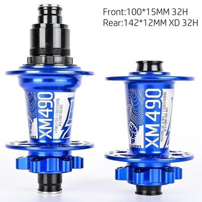 2021 Bike Hub XX1 XD 12Speed Cassette Body Hubs Koozer XM490PRO Selado 4 Rolamento Hub de Mountain Bike QR Thru 28 32 36Furos Xdr