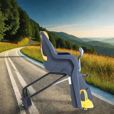 Instalação fácil Crianças assento de bicicleta Grande espaço e função de massagem para todas as estações