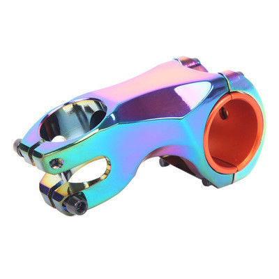 Vermelho 2021 MTB Colourful Stem Alloy 31.8/35*70mm 17 graus para XC AM Road Bike Handlebar