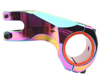 Vermelho 2021 MTB Colourful Stem Alloy 31.8/35*70mm 17 graus para XC AM Road Bike Handlebar
