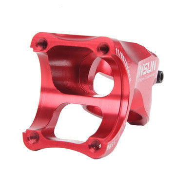 Vermelho 2021 MTB Colourful Stem Alloy 31.8/35*70mm 17 graus para XC AM Road Bike Handlebar