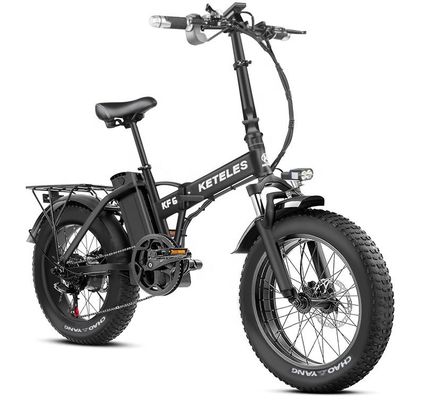 2024 Direct 20x4.0 polegadas de pneu gorduroso E-bike dobrável 1000W com 7 velocidades de engrenagens Motor do eixo traseiro