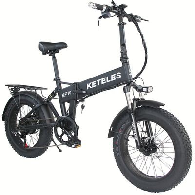 All-Terrain 1000W 13AH bicicleta elétrica com 20x4.0 polegadas de pneu gordo e tempo de carregamento rápido
