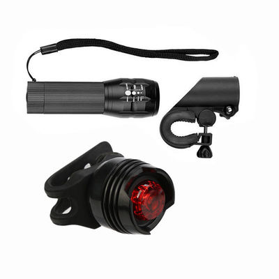 3 em 1 USB Recarregável LED Impermeável Super Brilhante Zoom Farol Lâmpada traseira 50g Peso
