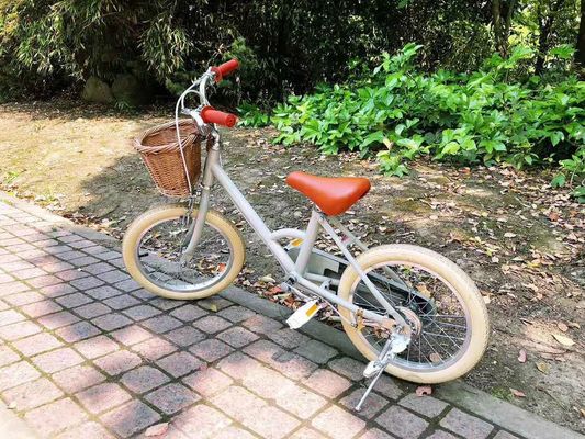 Alloy Rim INS Style 16 Inches Retro Bicicleta infantil de velocidade única para crianças de 4 a 8 anos