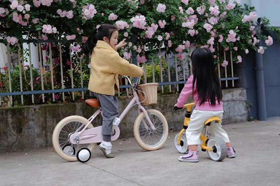 Alloy Rim INS Style 16 Inches Retro Bicicleta infantil de velocidade única para crianças de 4 a 8 anos