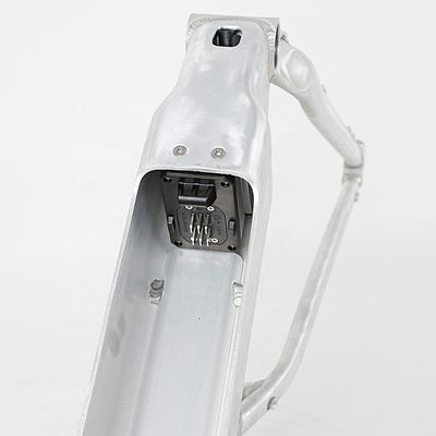 48V10A500W Motor Power Electric Bike com bateria oculta e travão de disco de puxa de cabo