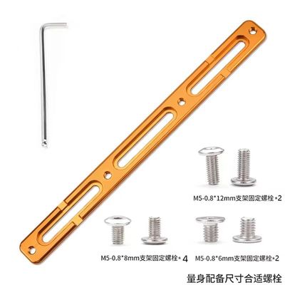 Extensor de porta de garrafas de bicicleta de prata com adaptador de gaiola de garrafas de bicicleta de liga ajustavel