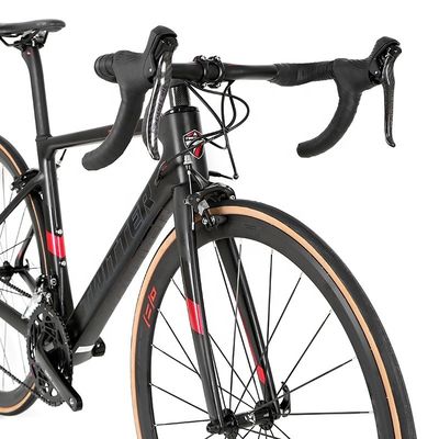 Pedal de fibra de carbono V freio 22 velocidade bicicleta rodoviária 700c bicicleta de carbono completo para benefício