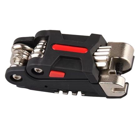 Ferramentas de reparação de bicicletas 18 em 1 Set Hexagonal chave de fenda chave Hex Spoke Chain Removal Tool Essential Bike 280g